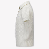 Ralph Lauren Kinder Jongens Polo In Wit