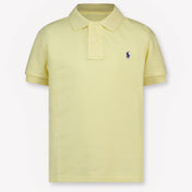 Ralph Lauren Kids Boys Polo In Yellow