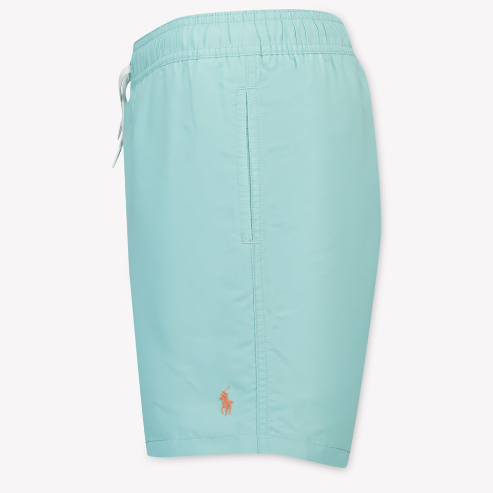 Ralph Lauren Kinder Jongens Zwemkleding In Turquoise