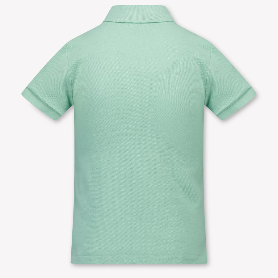 Ralph Lauren Kids Boys Polo In Light Green