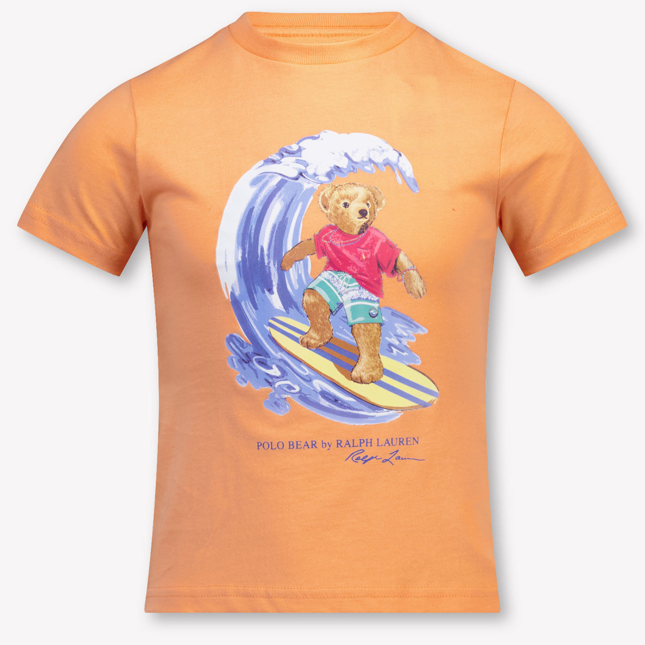 Ralph Lauren Kids Boys T-Shirt In Salmon