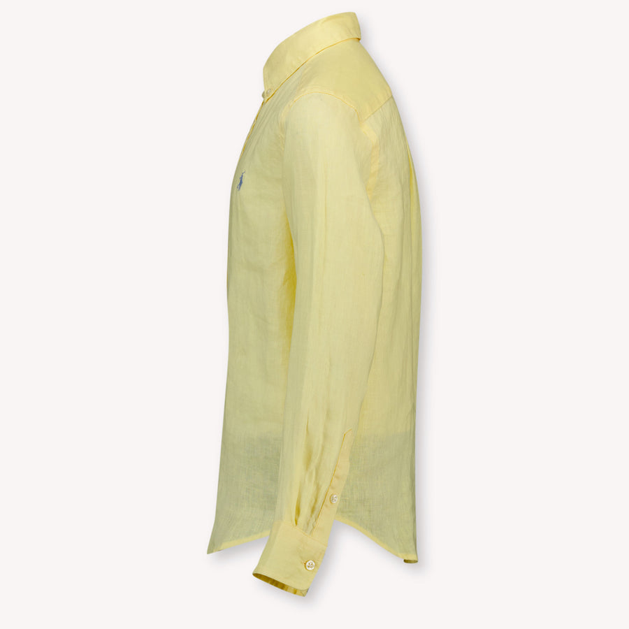 Ralph Lauren Kids Boys Blouse In Yellow