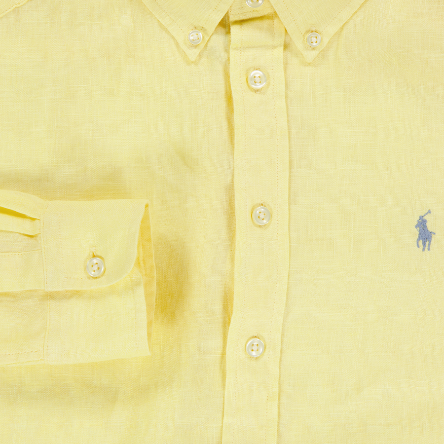 Ralph Lauren Kids Boys Blouse In Yellow