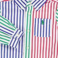 Ralph Lauren Baby Boys Blouse In Blue
