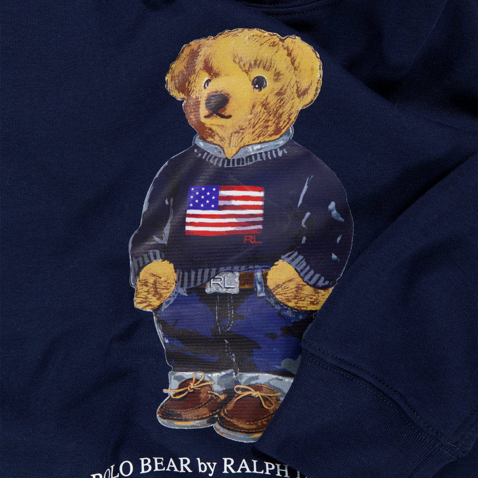 Ralph Lauren Kids Boys Sweater In Navy