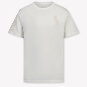 Ralph Lauren Kids Boys T-Shirt In White