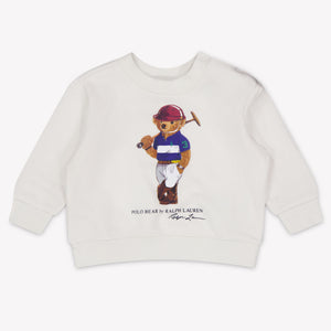 Ralph Lauren Baby Boys Sweater In White