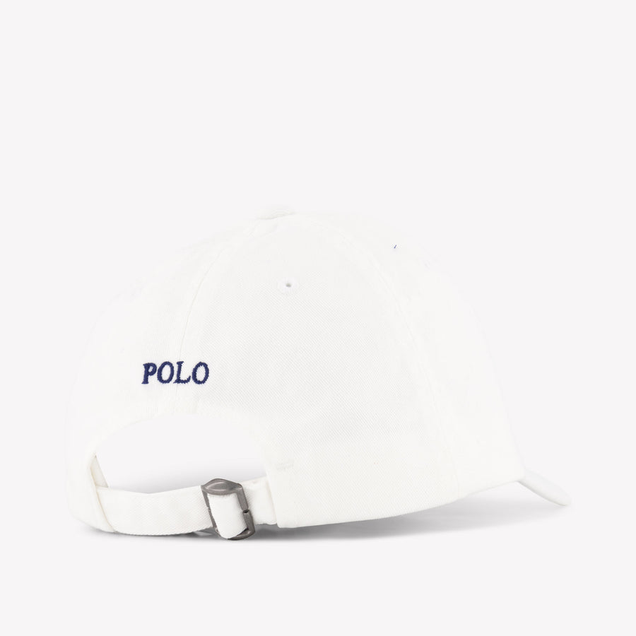 Ralph Lauren Kinder Jongens Pet In Wit