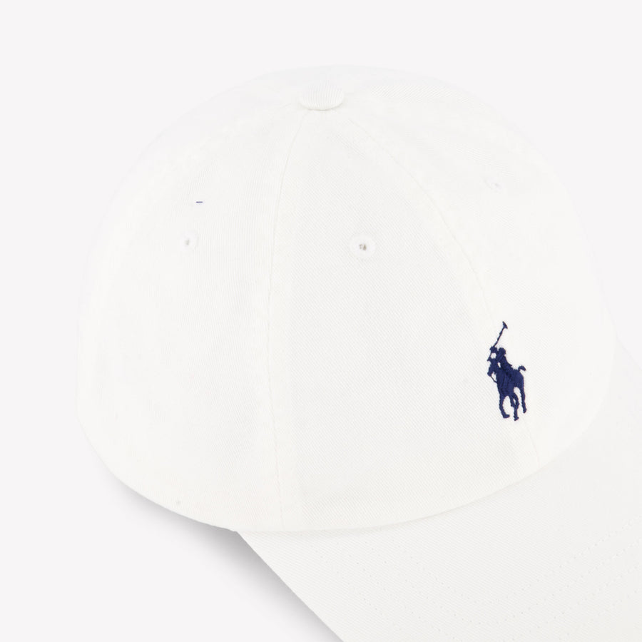 Ralph Lauren Kinder Jongens Pet In Wit