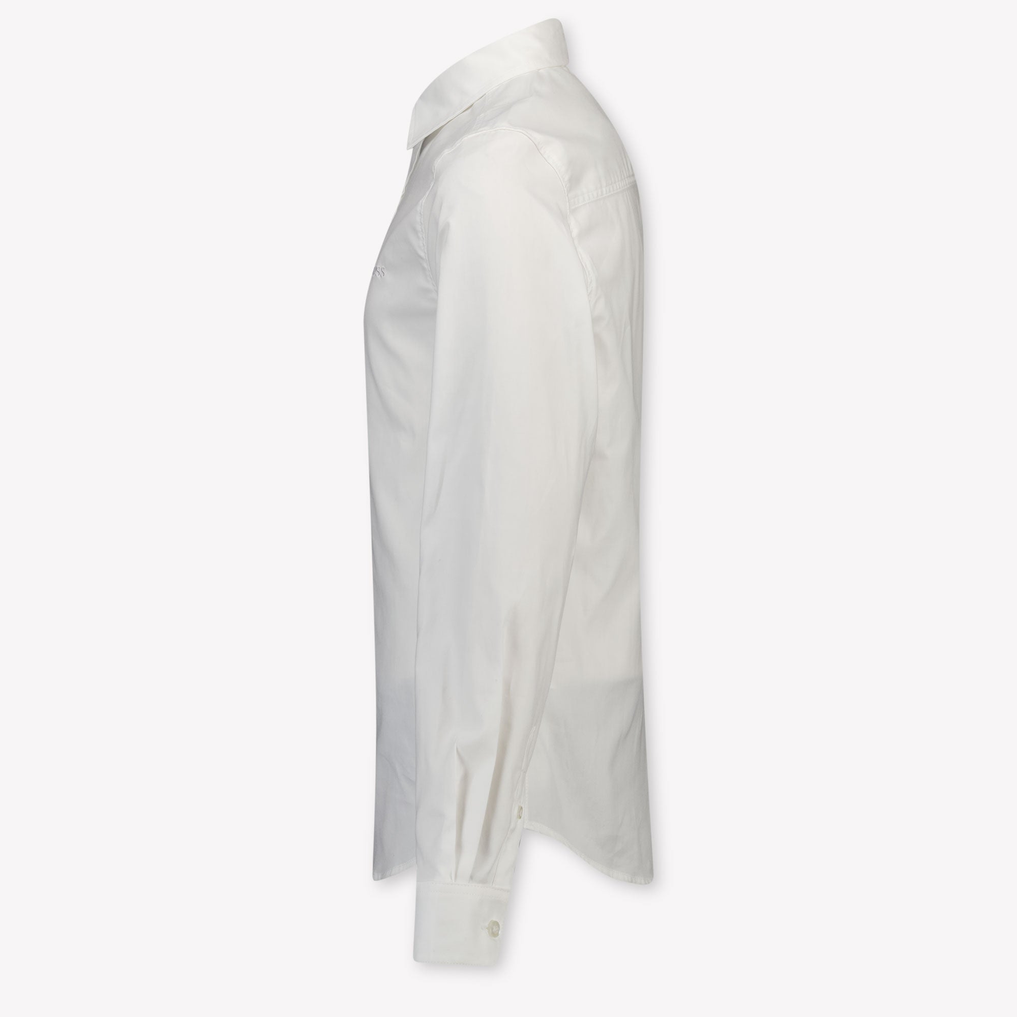 Boss Kinder Jongens Blouse In Wit