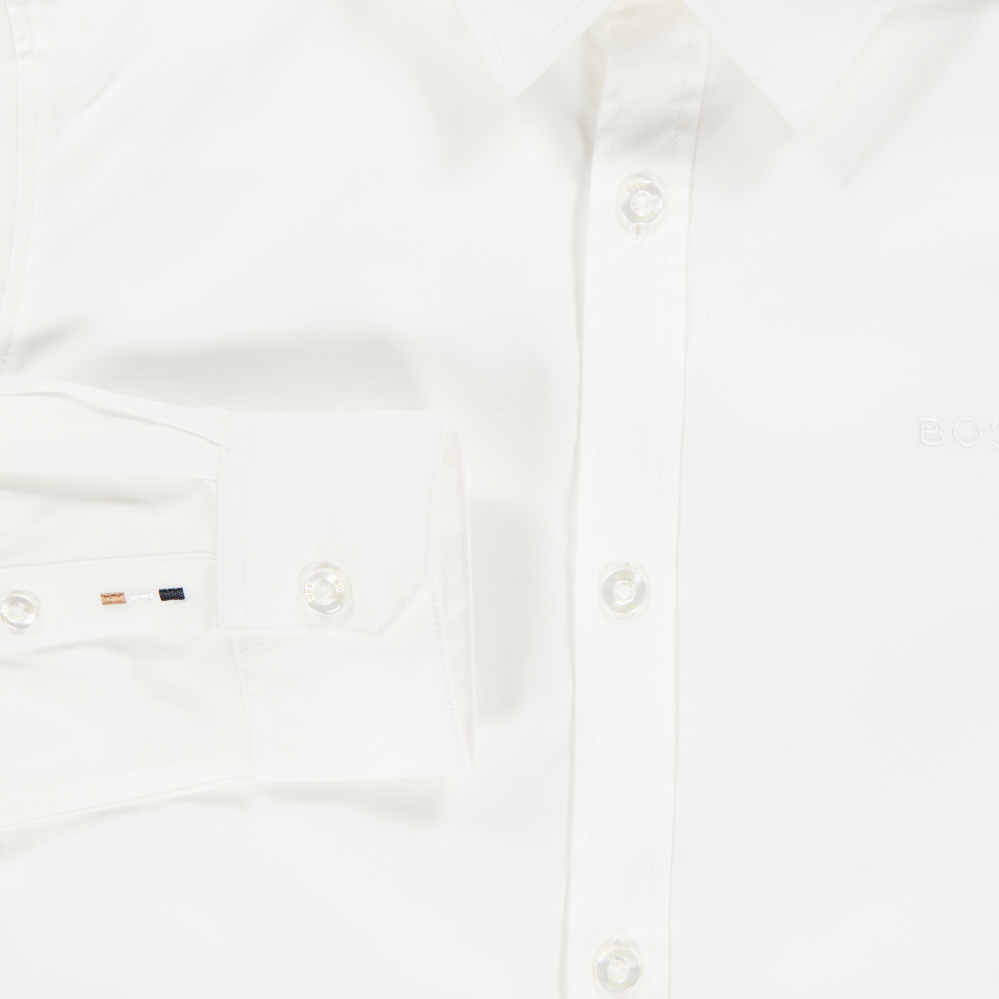 Boss Kinder Jongens Blouse In Wit