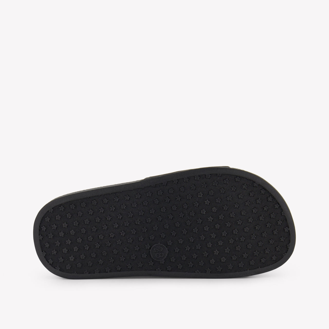 Boss Jongens Slippers In Zwart