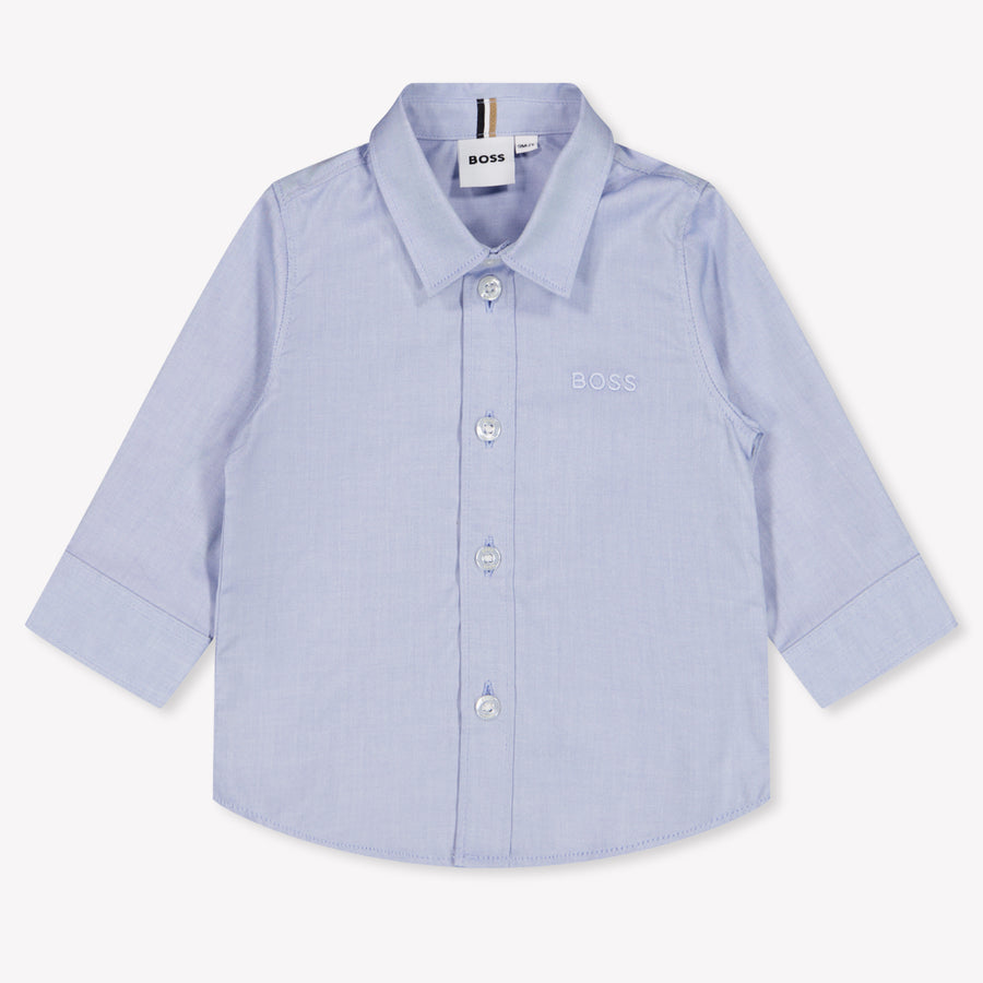 Boss Baby Boys Blouse In Light Blue