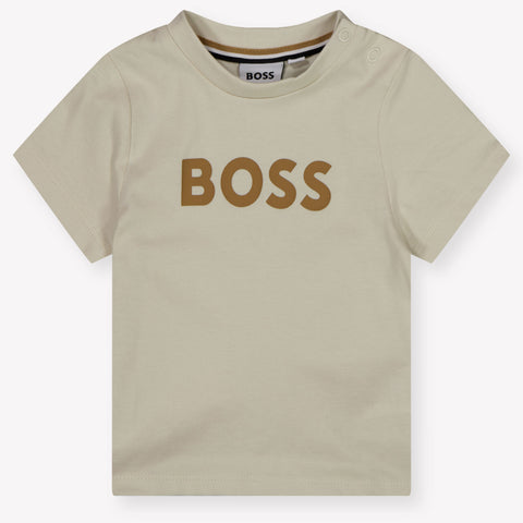 Boss Baby Jongens T-Shirt In Beige