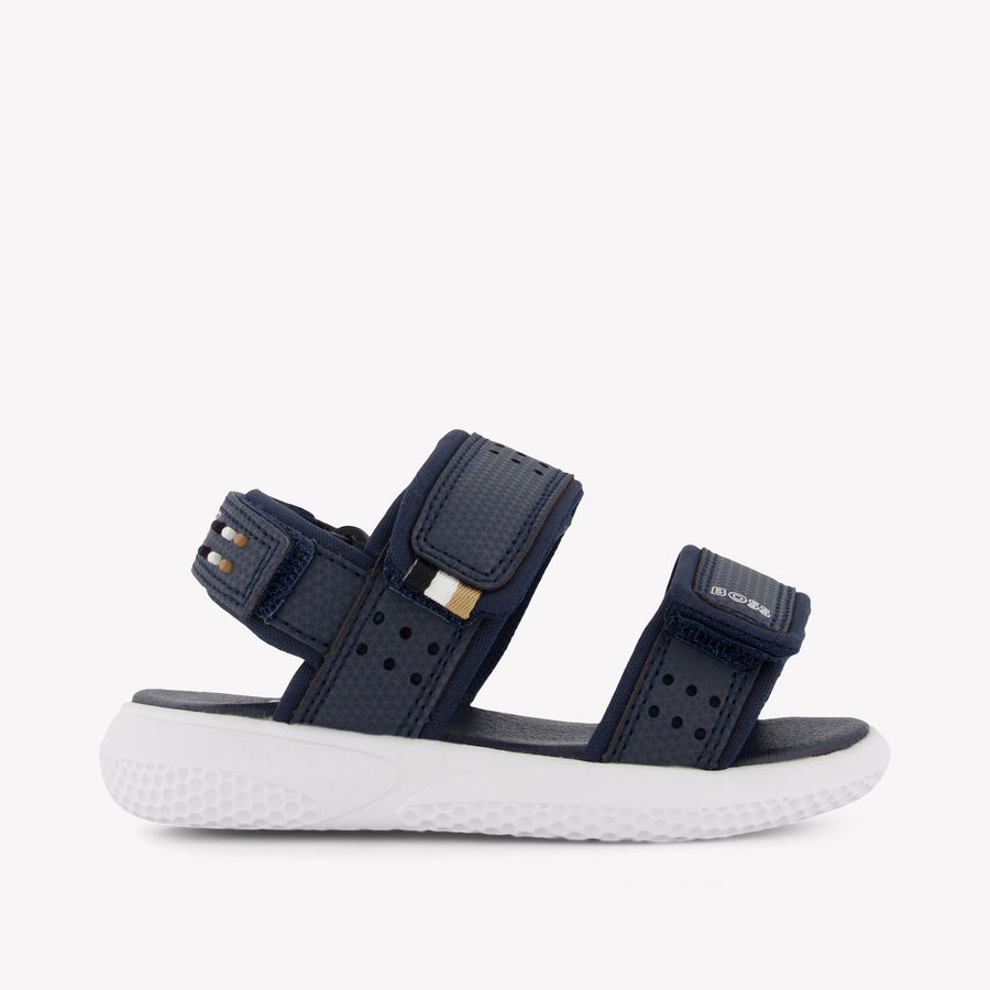 Boss Boys Sandals in Navy