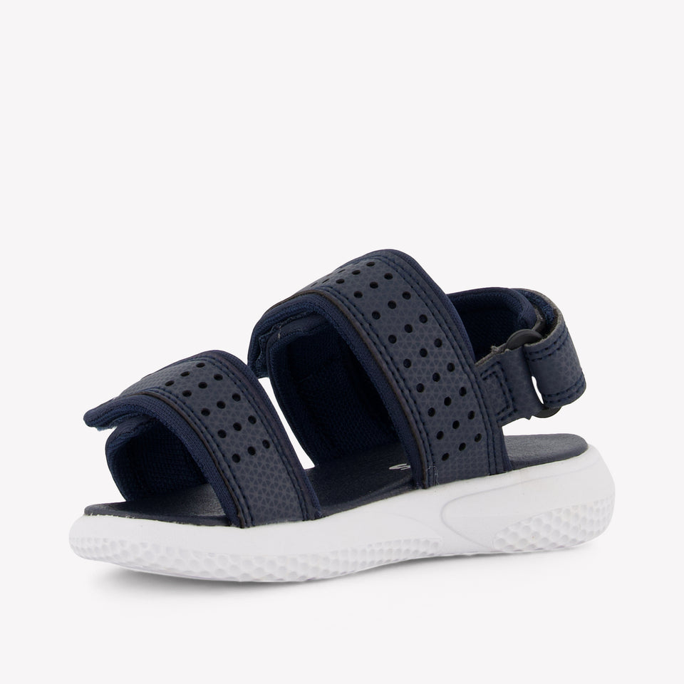 Boss Boys Sandals In Navy