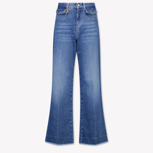 Chloe Kids Girls Jeans In Blue