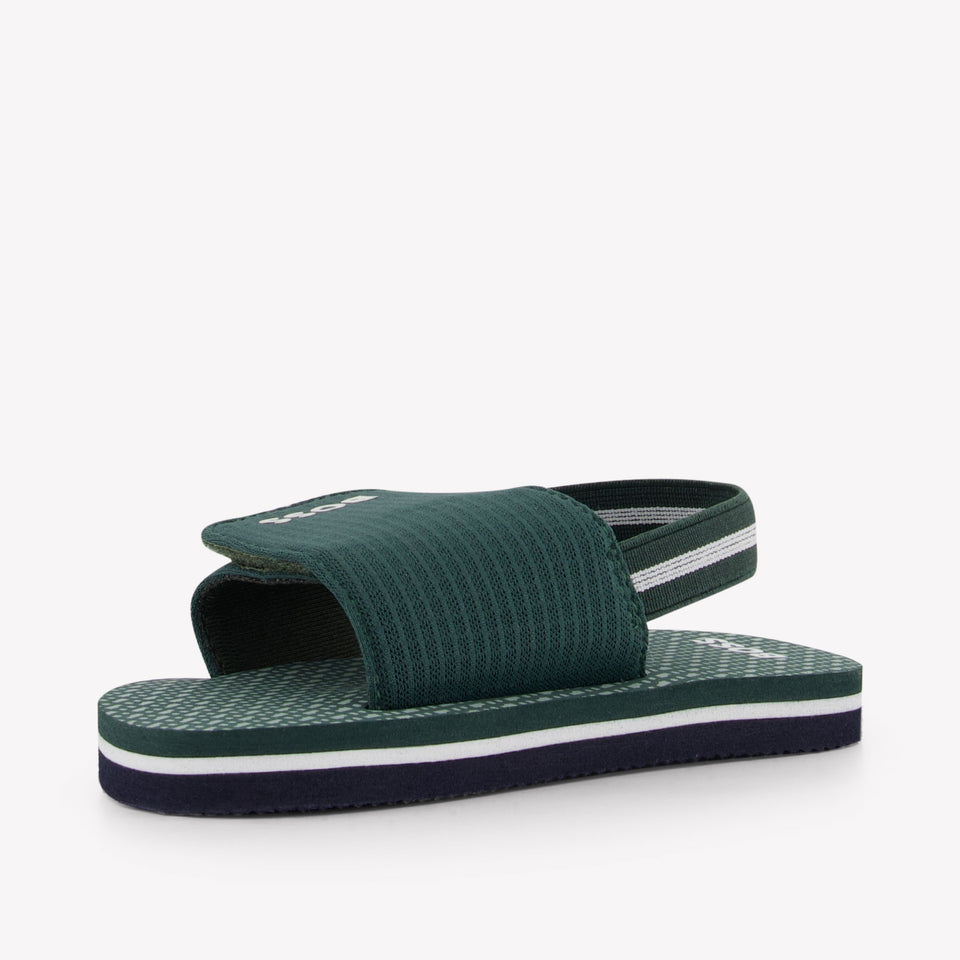 Boss Boys Flipflops In Green