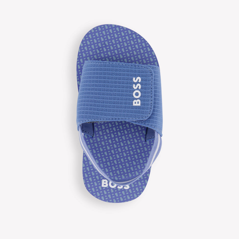 Boss Boys Flipflops In Light Blue
