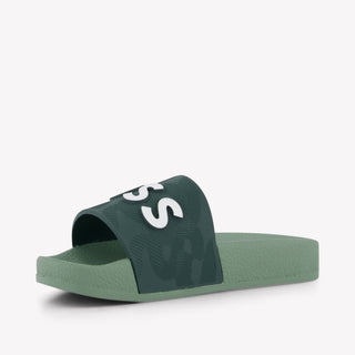 Boss Boys Flipflops In Green