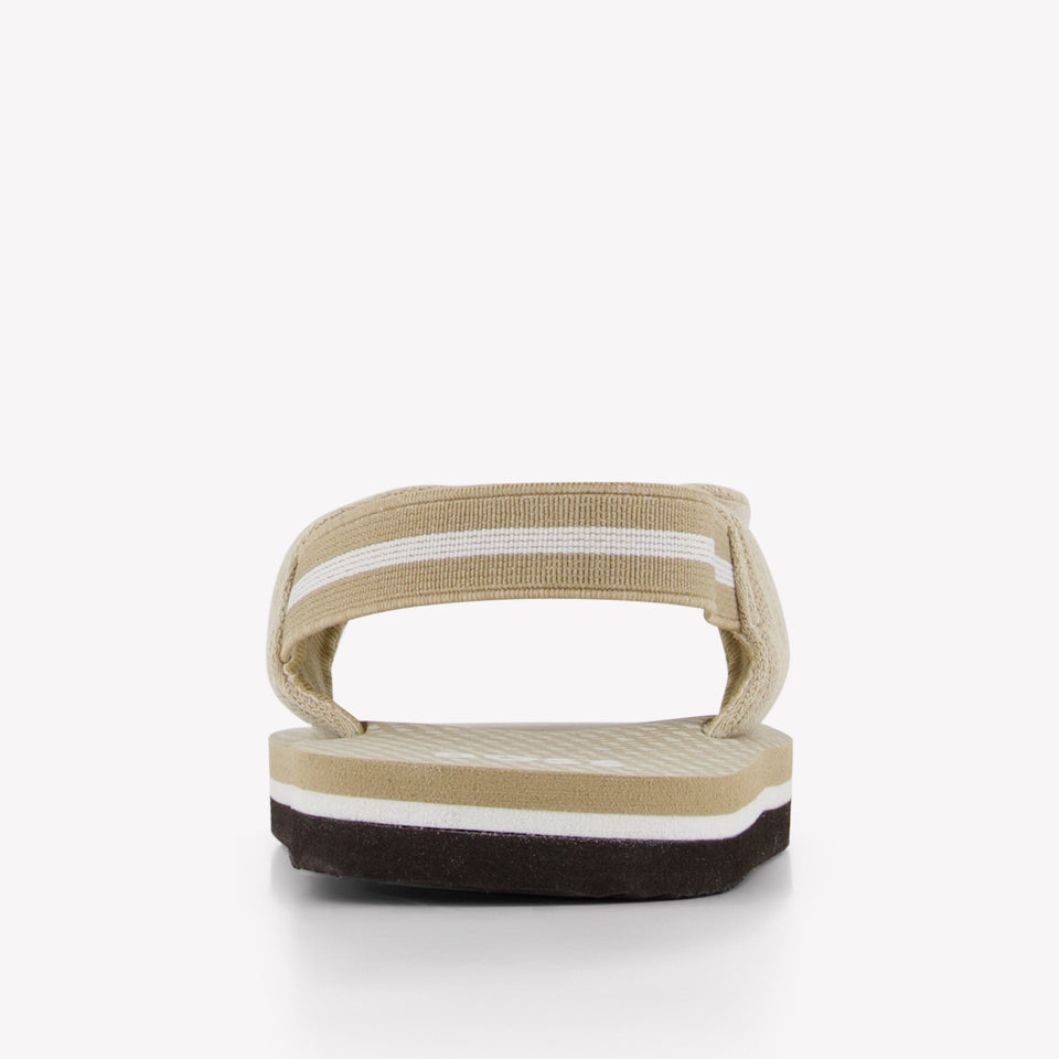 Boss Boys Flipflops In Beige
