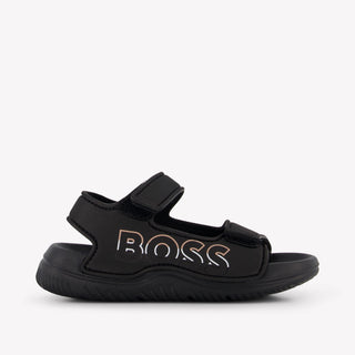 Boss Boys Sandals In Black