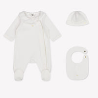 Chloe Baby Girls Playsuit In White