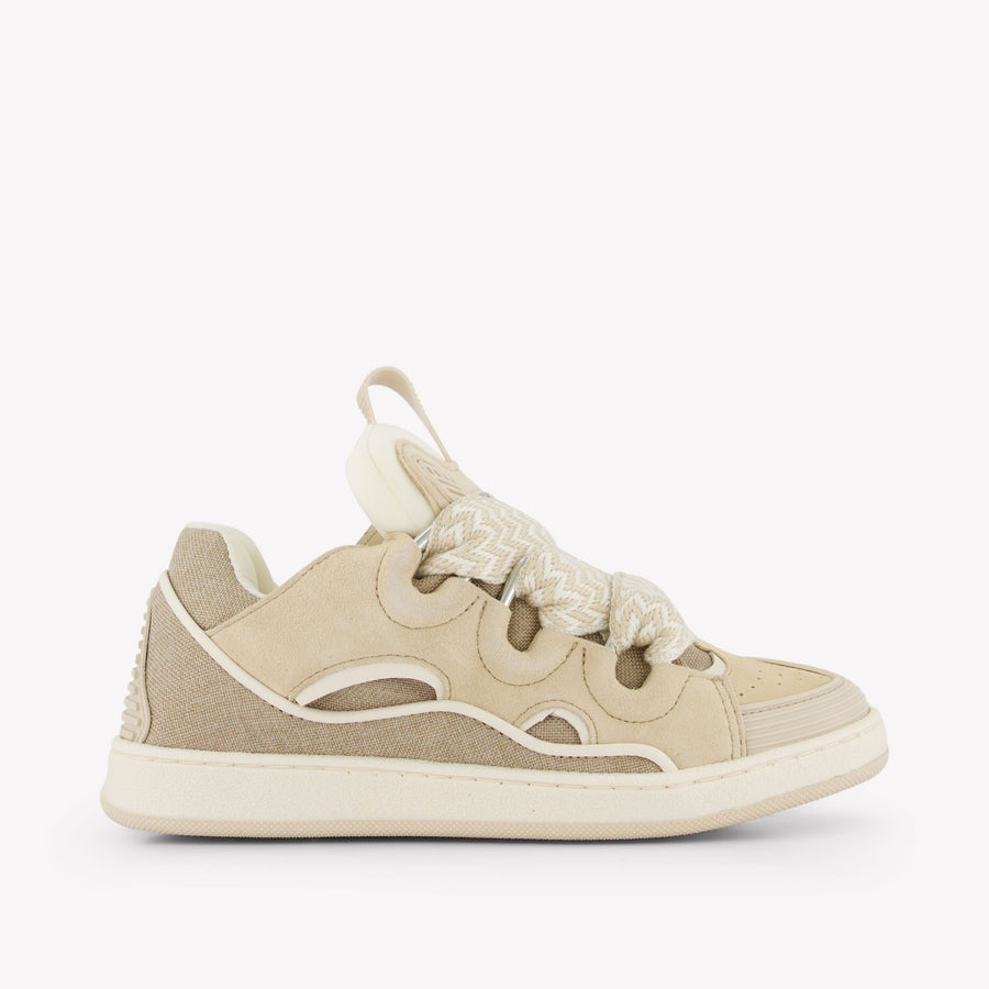 Lanvin Kinder Unisex Sneakers In Beige
