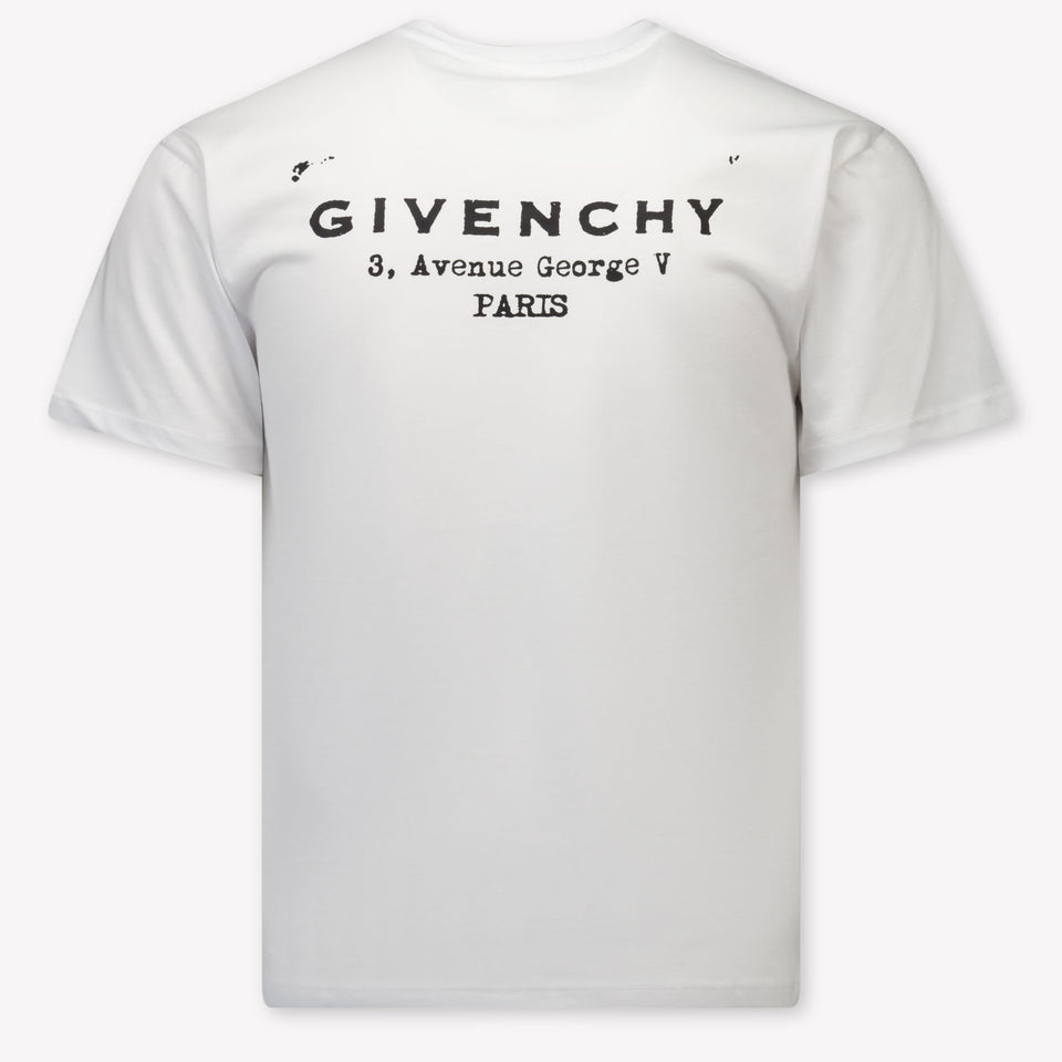 Givenchy Kinder Jongens T-Shirt In Wit