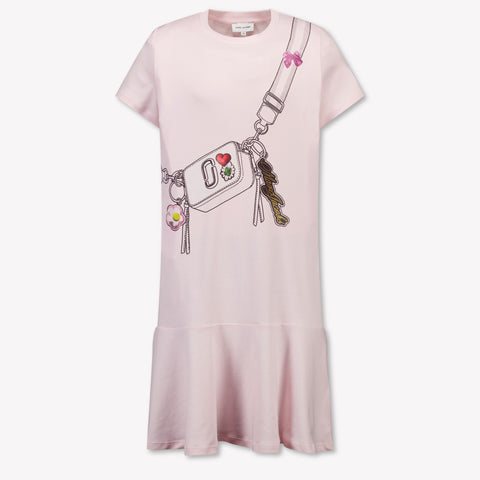 Marc Jacobs Kinder Meisjes Jurk In Licht Roze