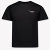 Givenchy Kinder Jongens T-Shirt In Zwart