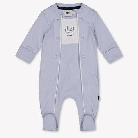 Boss Baby Boys Playsuit In Light Blue