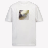 Boss Kids Boys T-Shirt In White