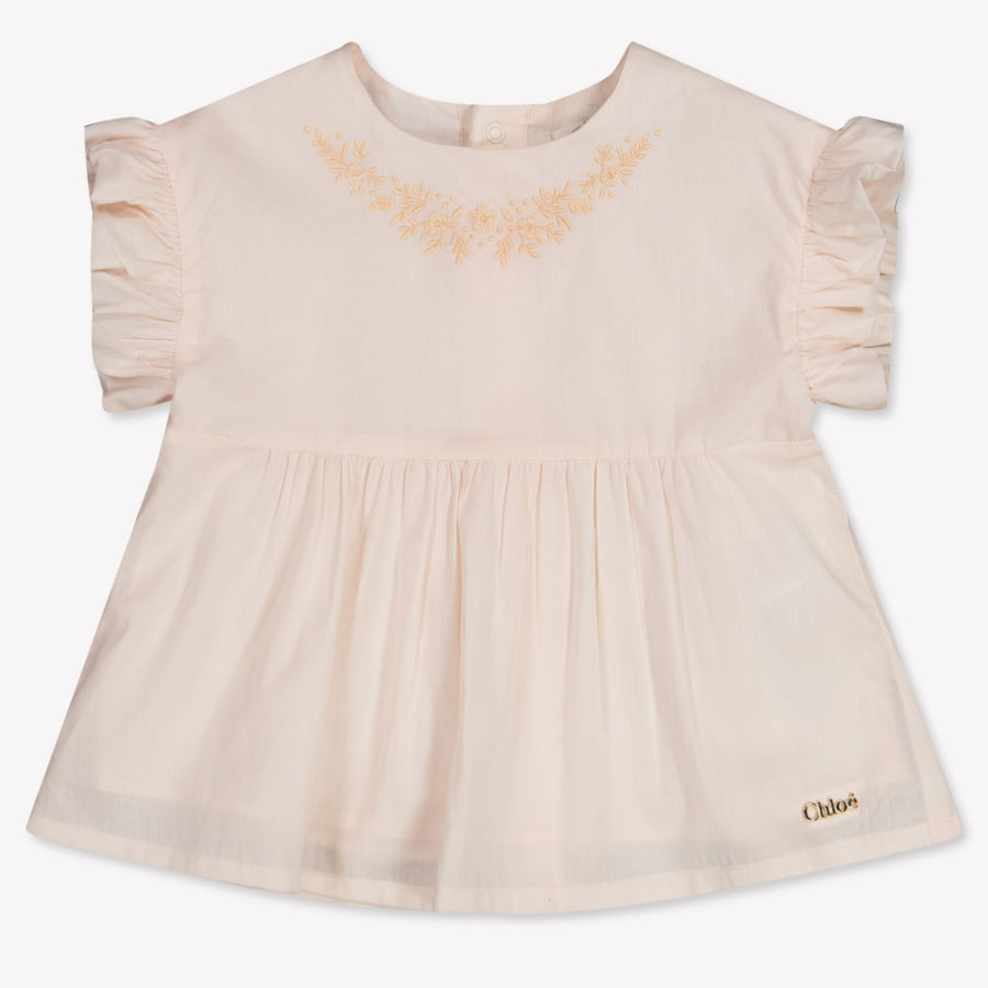 Chloe Baby Meisjes Setje In Licht Roze