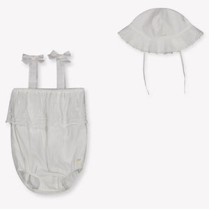 Chloe Baby Meisjes Setje In Wit