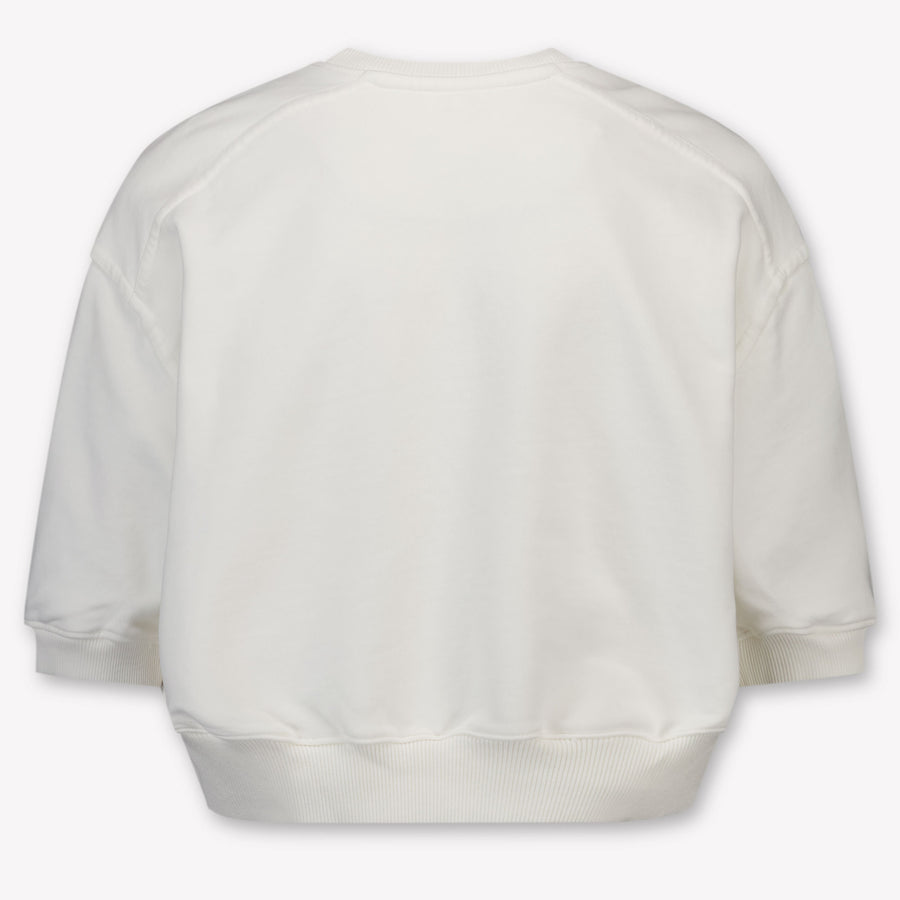 Chloe Kids Girls Sweater In White