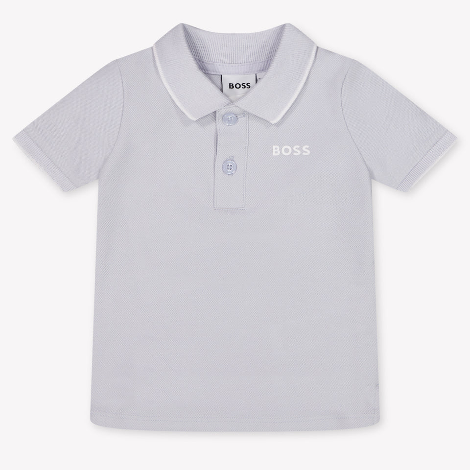 Boss Baby Jongens Polo In Licht Blauw