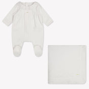 Chloe Baby Girls Set In White