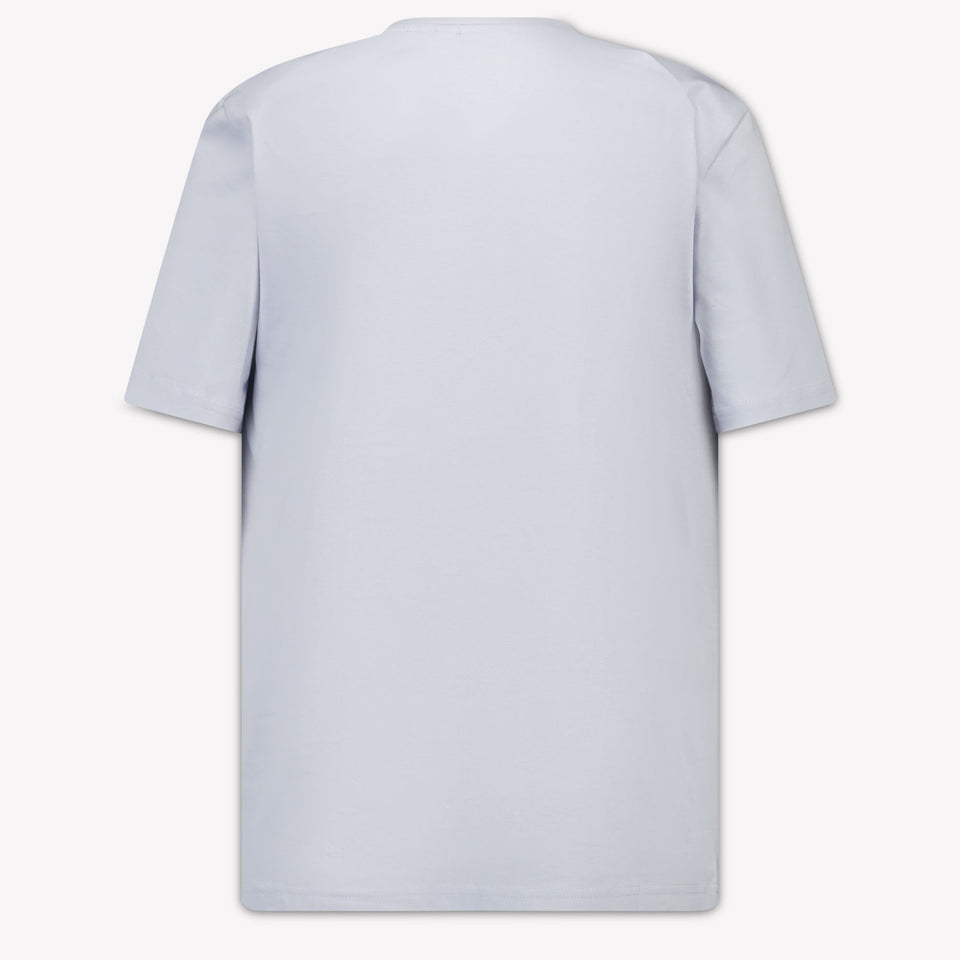 Boss Kids Boys T-Shirt In Light Blue