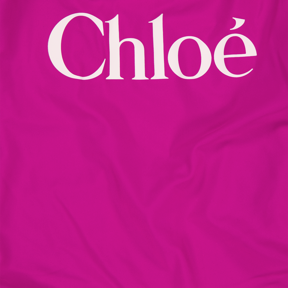 Chloe Kinder Meisjes Zwemkleding In Fuchsia