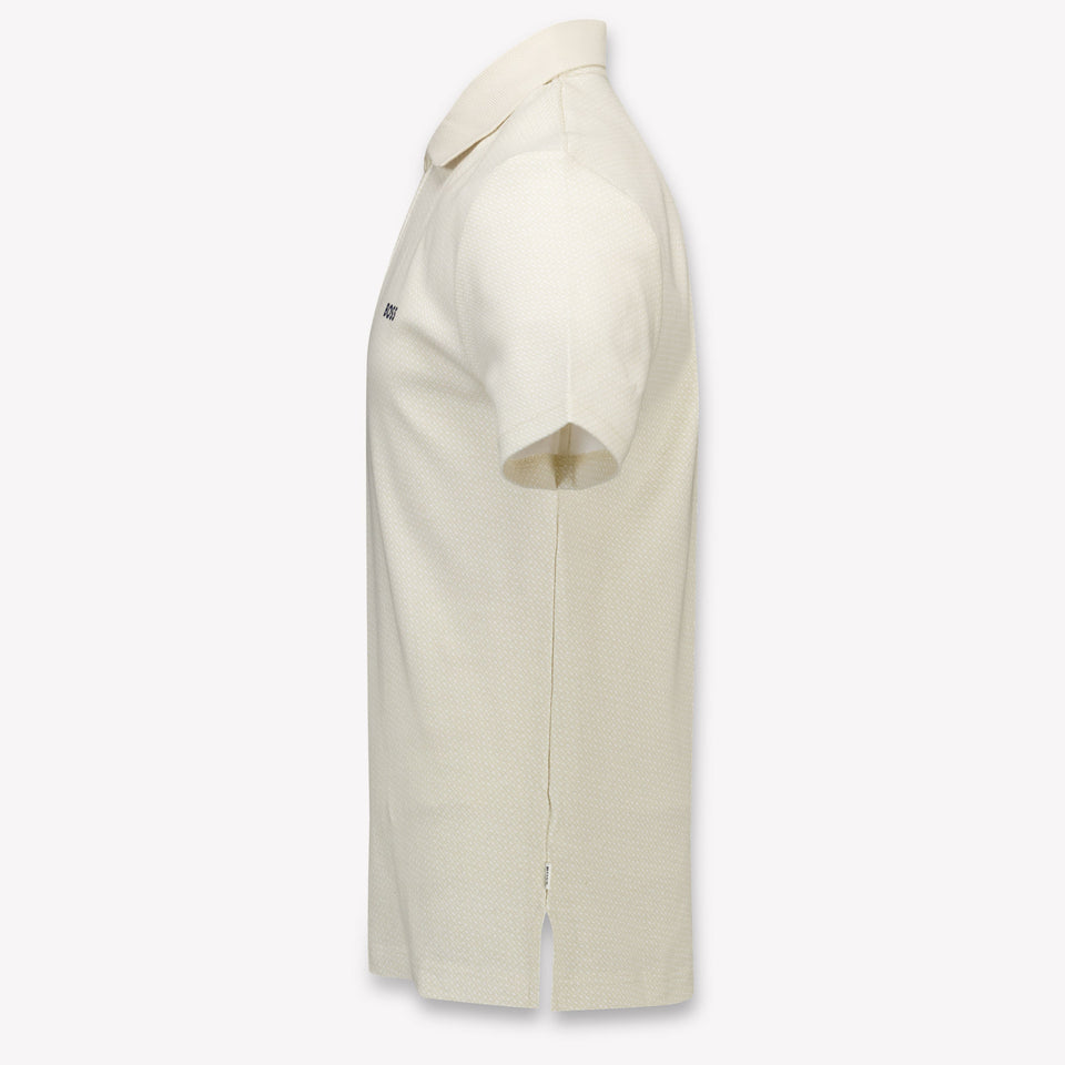 Boss Kinder Jongens Polo In Licht Beige
