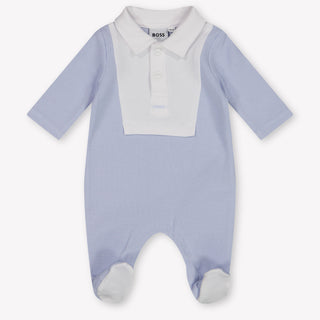 Boss Baby Boys Playsuit In Light Blue