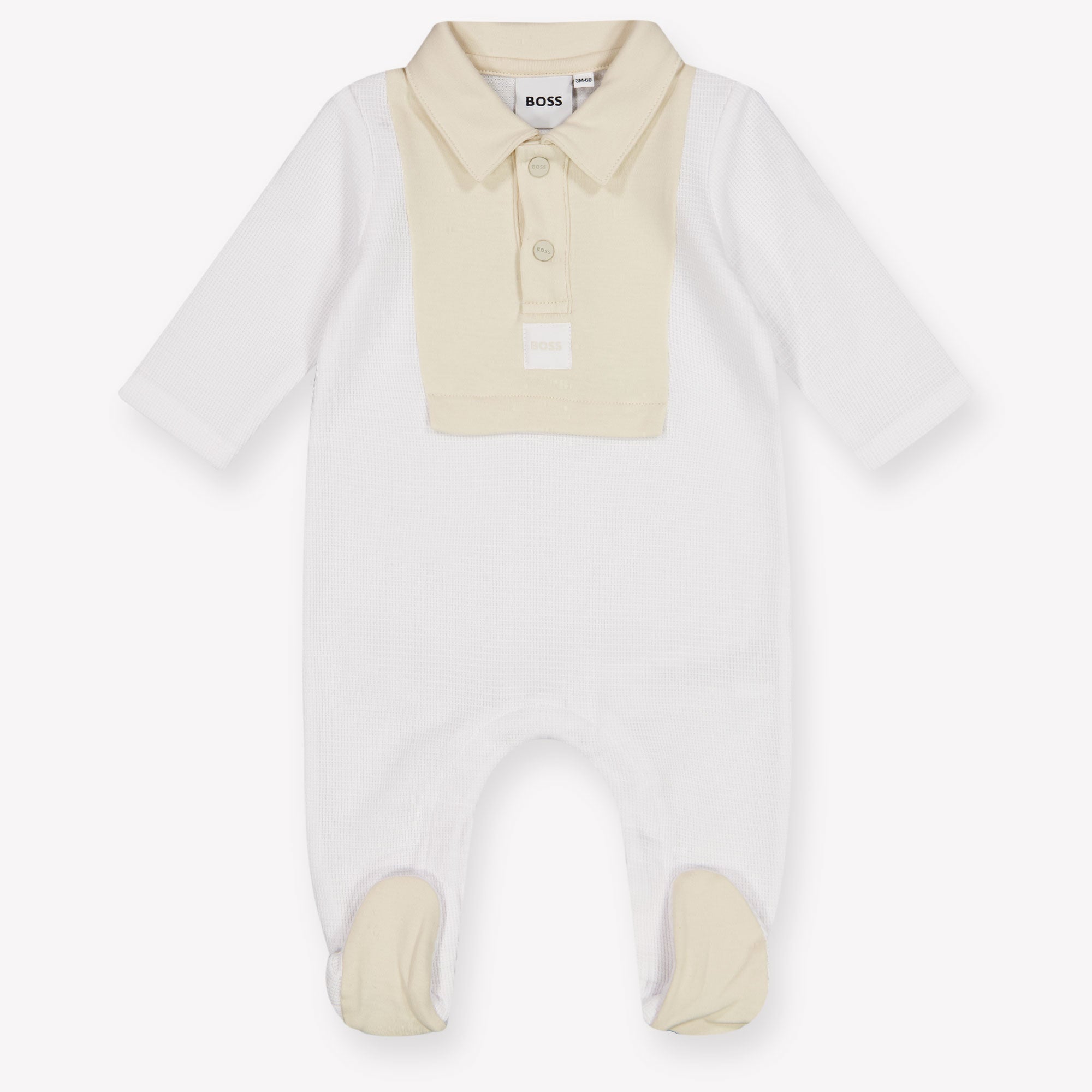 Boss Baby Boys Playsuit In White