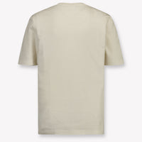Boss Kids Boys T-Shirt In Light Beige