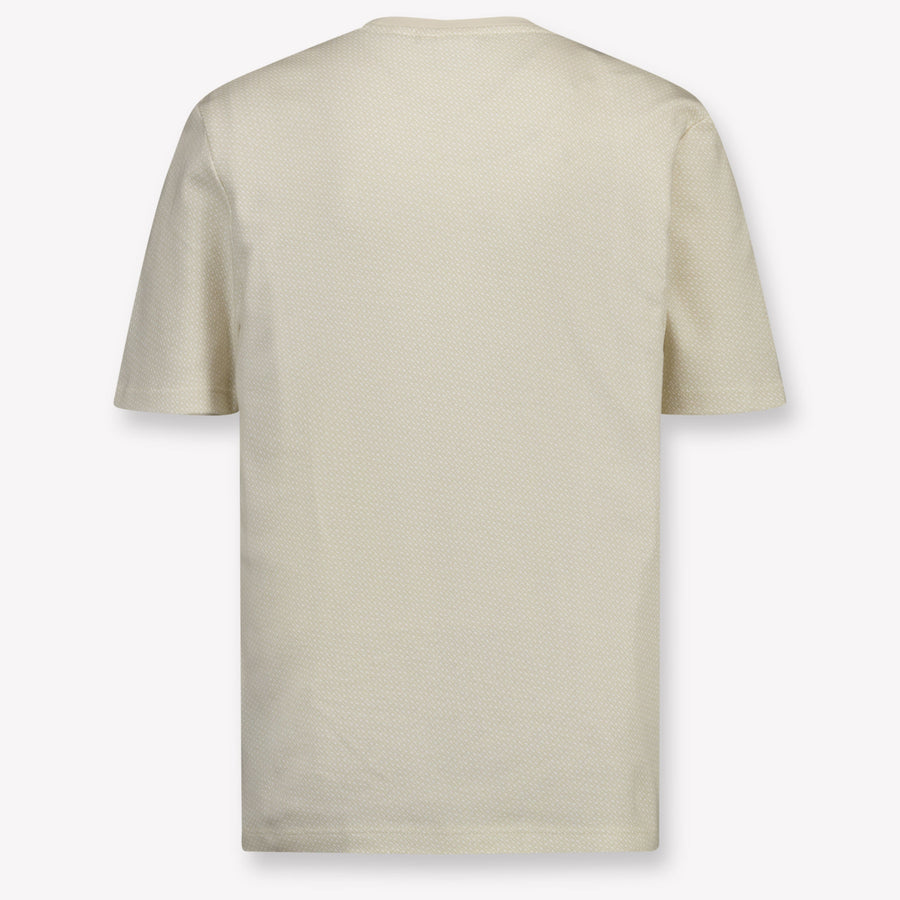 Boss Kids Boys T-Shirt In Light Beige