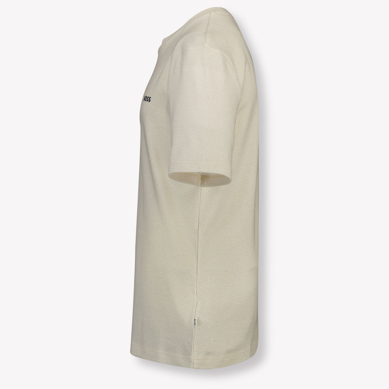 Boss Kids Boys T-Shirt In Light Beige