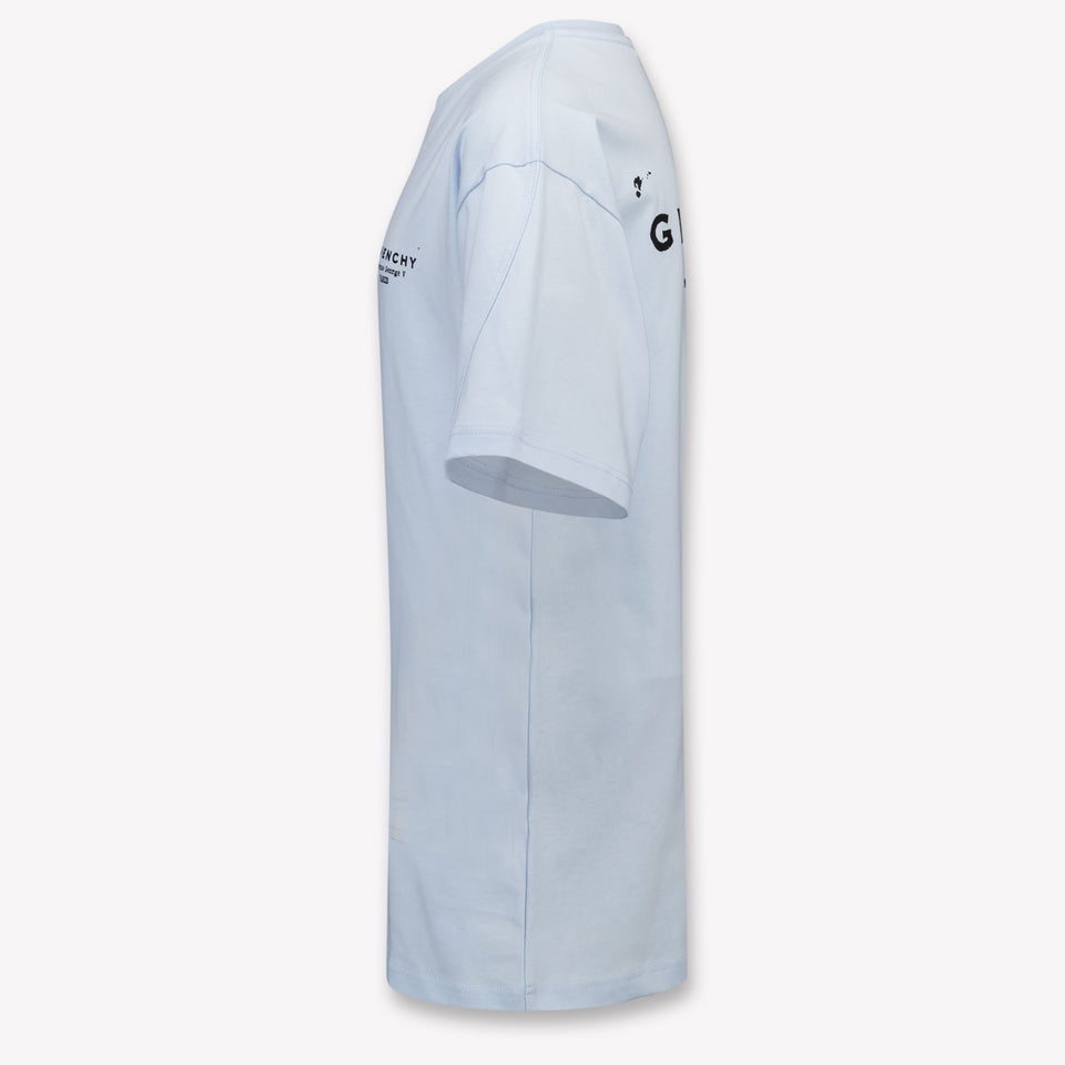 Givenchy Kids Boys T-Shirt In Light Blue