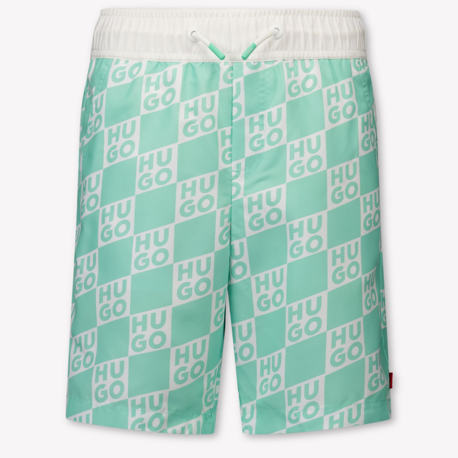 HUGO Kinder Jongens Zwemkleding In Mint
