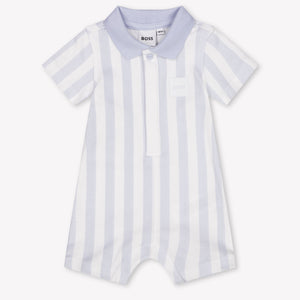 Boss Baby Boys Playsuit In Light Blue