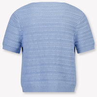 Chloe Kids Girls T-Shirt In Light Blue